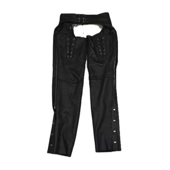 🔥 Milwaukee Leather XS Motorcycle Chaps – Excellent Condition 🔥 - Picture 1 of 8